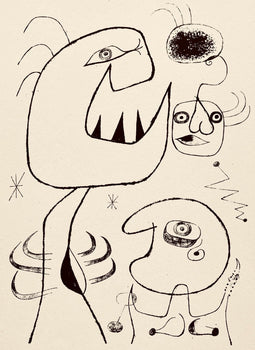 Joan Mir, Composition, The Prints Of Joan Miro, Etching