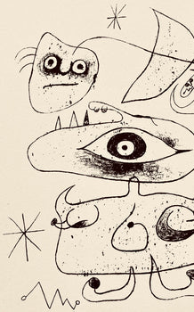 Joan Mir, Composition, The Prints Of Joan Miro, Etching