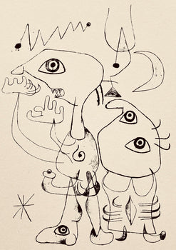Joan Mir, Composition, The Prints Of Joan Miro, Etching
