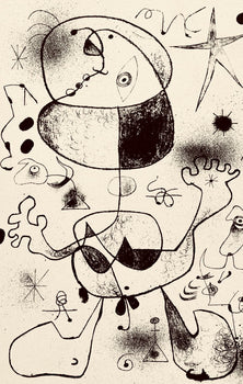Joan Mir, Composition, The Prints Of Joan Miro, Etching