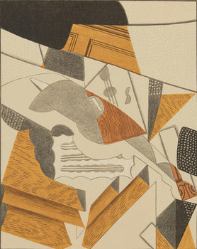 Juan Gris, Violon (Kahnweiler 1969), Au Soleil Du Plafond, Lithograph