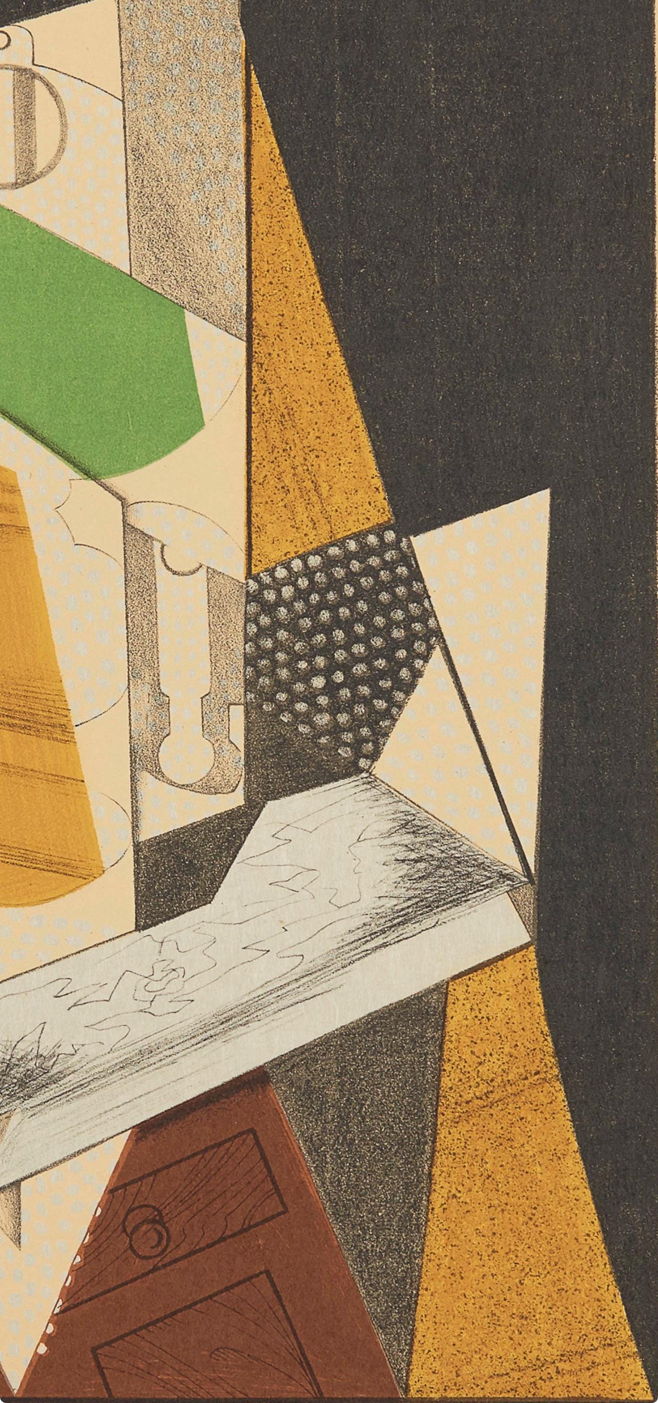 Juan Gris, La Lampe (Kahnweiler 1969), Au Soleil Du Plafond, Lithograph