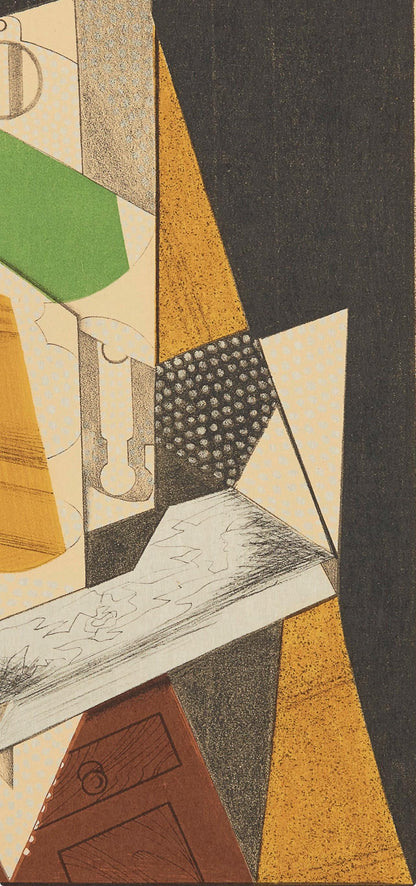 Juan Gris, La Lampe (Kahnweiler 1969), Au Soleil Du Plafond, Lithograph