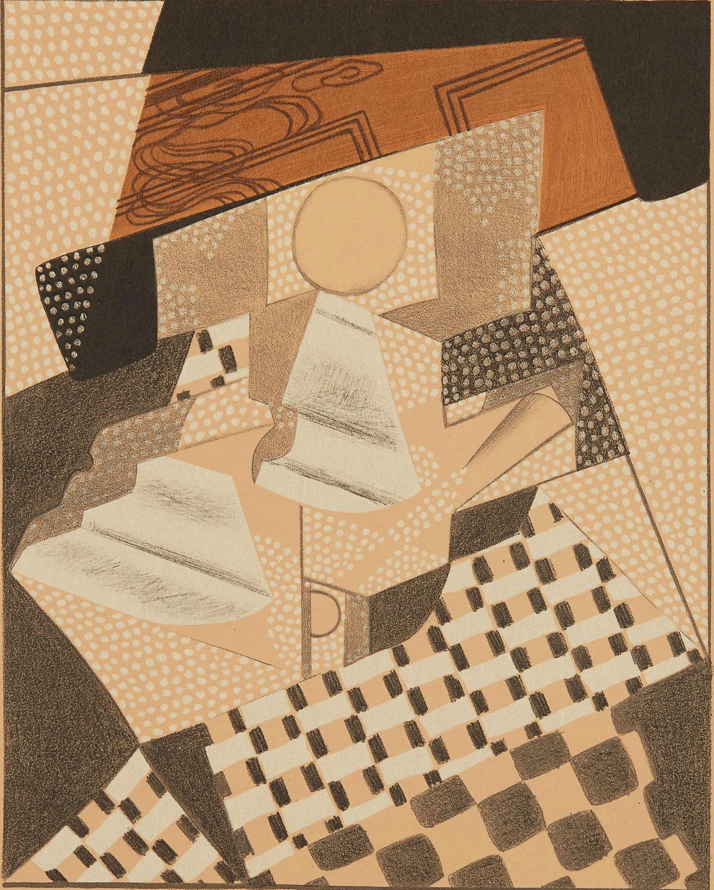 Juan Gris, Loupire (Kahnweiler 1969), Au Soleil Du Plafond, Lithograph