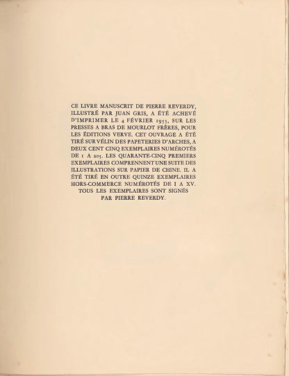 Juan Gris, Compotier (Kahnweiler 1969), Au Soleil Du Plafond, Lithograph