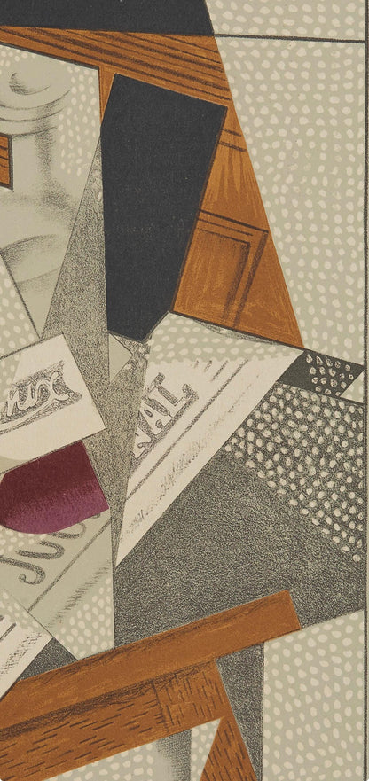 Juan Gris, Bouteille (Kahnweiler 1969), Au Soleil Du Plafond, Lithograph