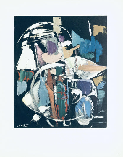 Andr Lanskoy, Composition, Andr Lanskoy, Peintres D'Aujourd'Hui, Lithograph