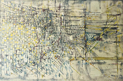 Vieira Da Silva, Composition, Vieira Da Silva, Peintres D'Aujourd'Hui, Lithograph