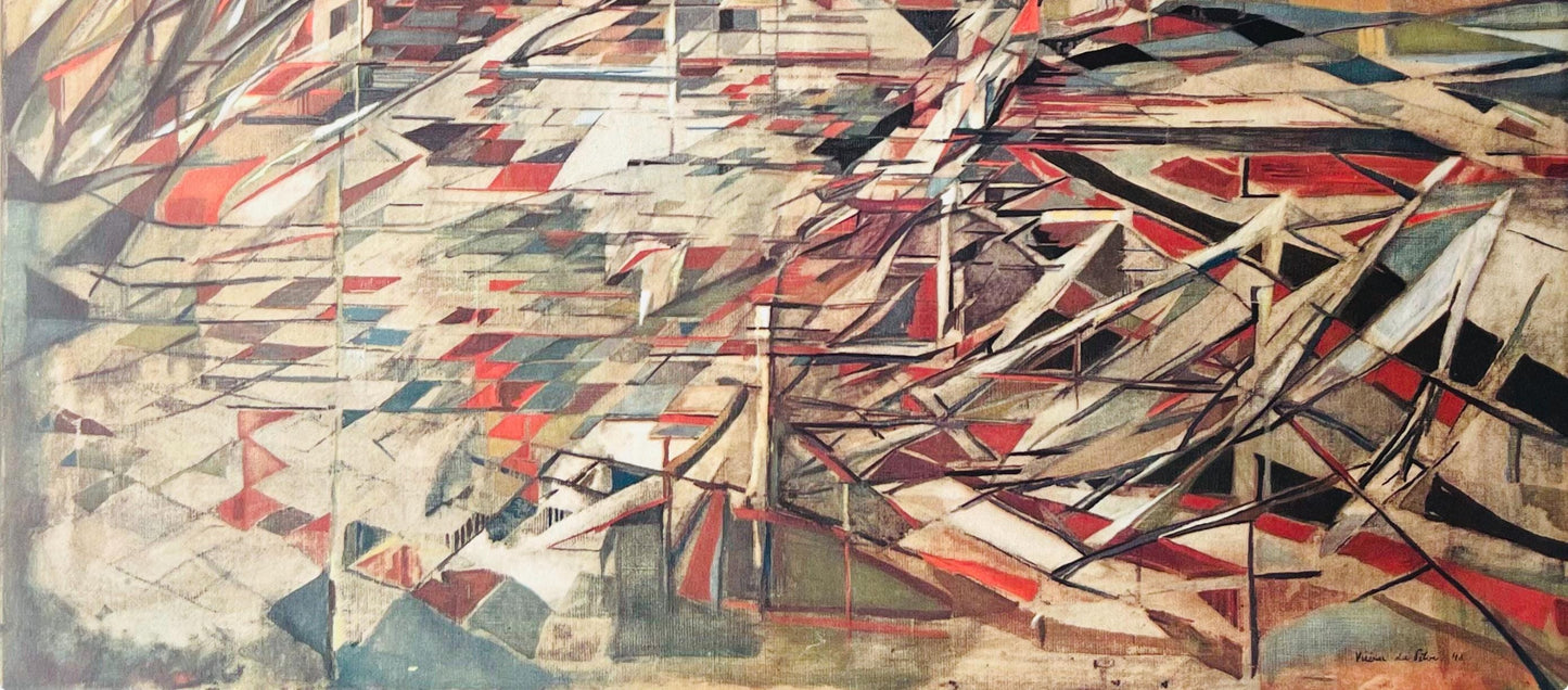 Vieira Da Silva, Composition, Vieira Da Silva, Peintres D'Aujourd'Hui, Lithograph