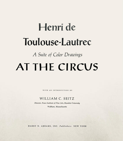 Henri De Toulouse-Lautrec, Tightrope Dancer, Henri De Toulouse-Lautrec, At The Circus, Lithograph