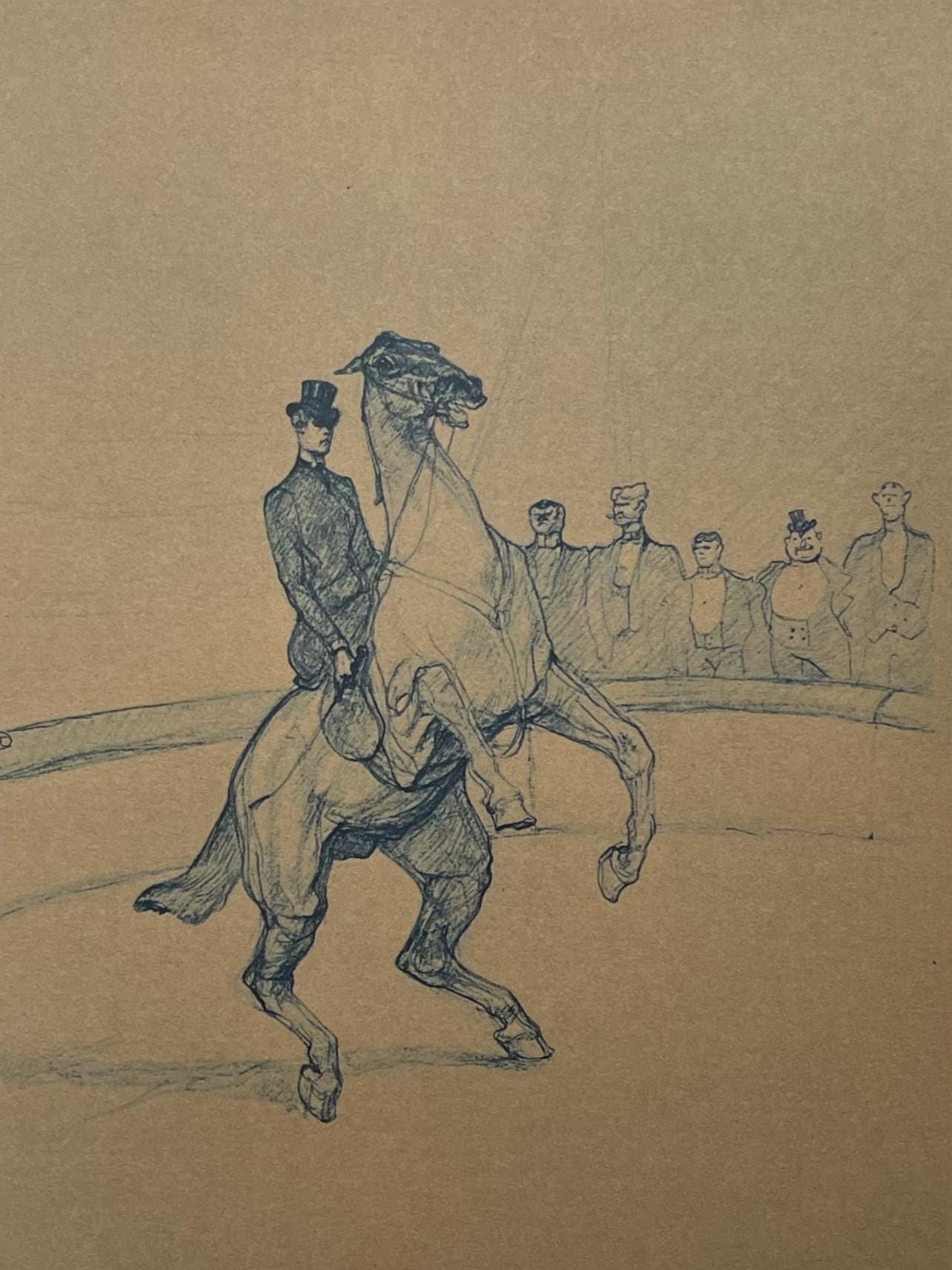 Henri De Toulouse-Lautrec, Haute Cole Equestrienne: Pointage, Henri De Toulouse-Lautrec, At The