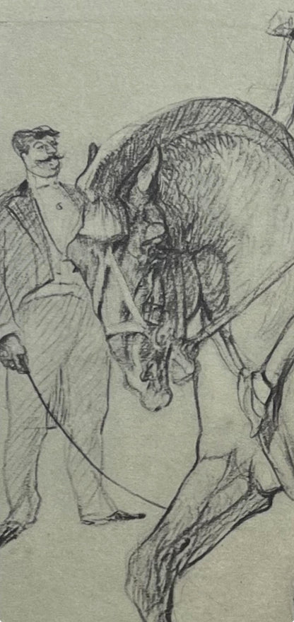 Henri De Toulouse-Lautrec, Bareback Rider, Henri De Toulouse-Lautrec, At The Circus, Lithograph