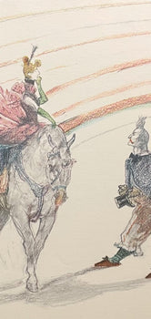 Henri De Toulouse-Lautrec, Equestrienne Riding 