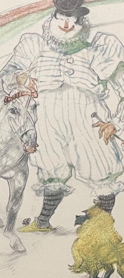 Henri De Toulouse-Lautrec, Clown Training A Horse And Monkey, Henri De Toulouse-Lautrec, At The