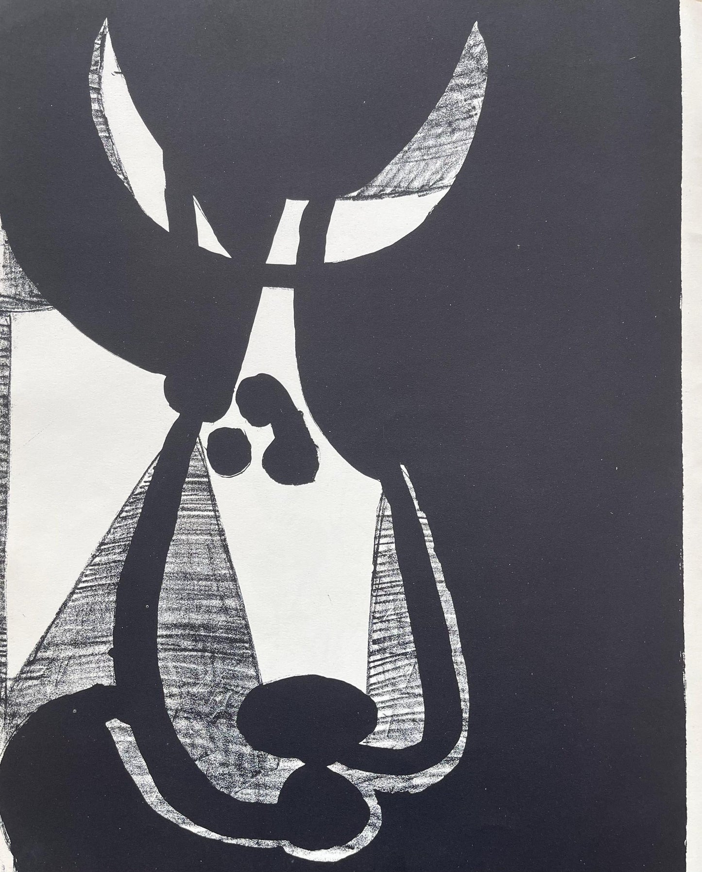 Pablo Picasso, Composition, Picasso Lithographs Since 1945, Cincinnati Art Museum, Lithograph