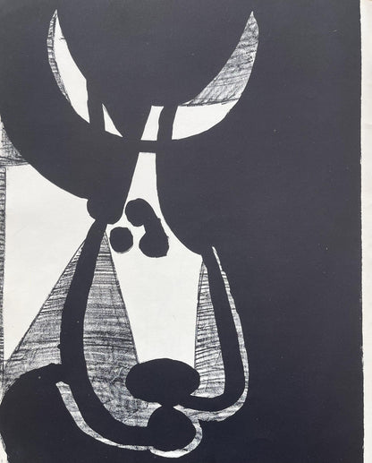 Pablo Picasso, Composition, Picasso Lithographs Since 1945, Cincinnati Art Museum, Lithograph