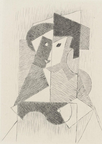 Jean Metzinger, Femme Sa Toilette (Metzinger, Am-18-013), Du Cubisme, Etching