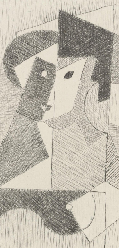Jean Metzinger, Femme Sa Toilette (Metzinger, Am-18-013), Du Cubisme, Etching