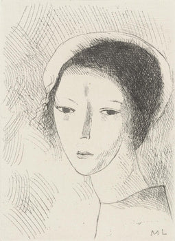 Marie Laurencin, Tte De Jeune Fille (Marchesseau 250), Du Cubisme, Etching