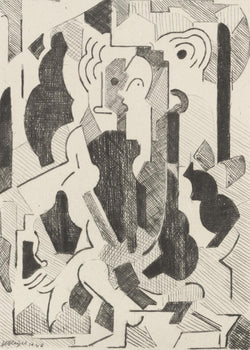 Albert Gleizes, Composition, Du Cubisme, Etching