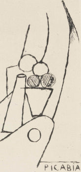 Francis Picabia, Composition, Du Cubisme, Etching