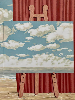 Ren Magritte, La Belle Captive, Les Enfants Trouvs De Magritte, Lithograph