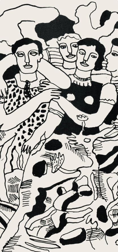 Fernand Lger, Composition, Cirque, Lithographies Originales, Lithograph