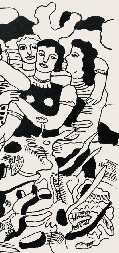 Fernand Lger, Composition, Cirque, Lithographies Originales, Lithograph