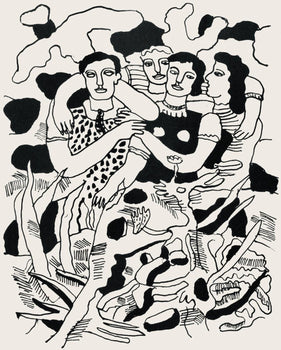Fernand Lger, Composition, Cirque, Lithographies Originales, Lithograph