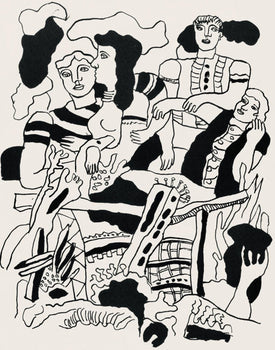 Fernand Lger, Composition, Cirque, Lithographies Originales, Lithograph