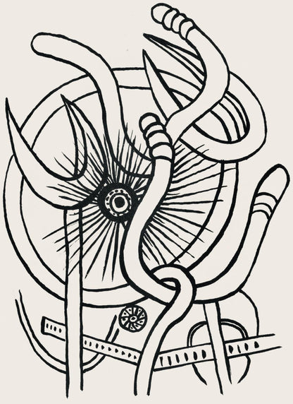 Fernand Lger, Composition, Cirque, Lithographies Originales, Lithograph