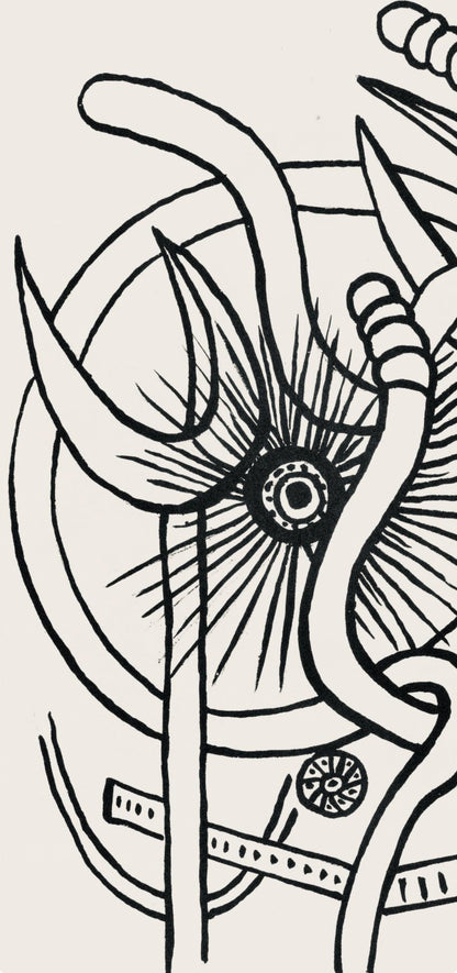 Fernand Lger, Composition, Cirque, Lithographies Originales, Lithograph