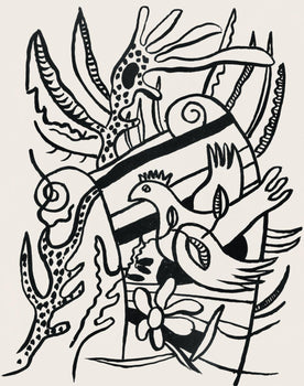 Fernand Lger, Composition, Cirque, Lithographies Originales, Lithograph