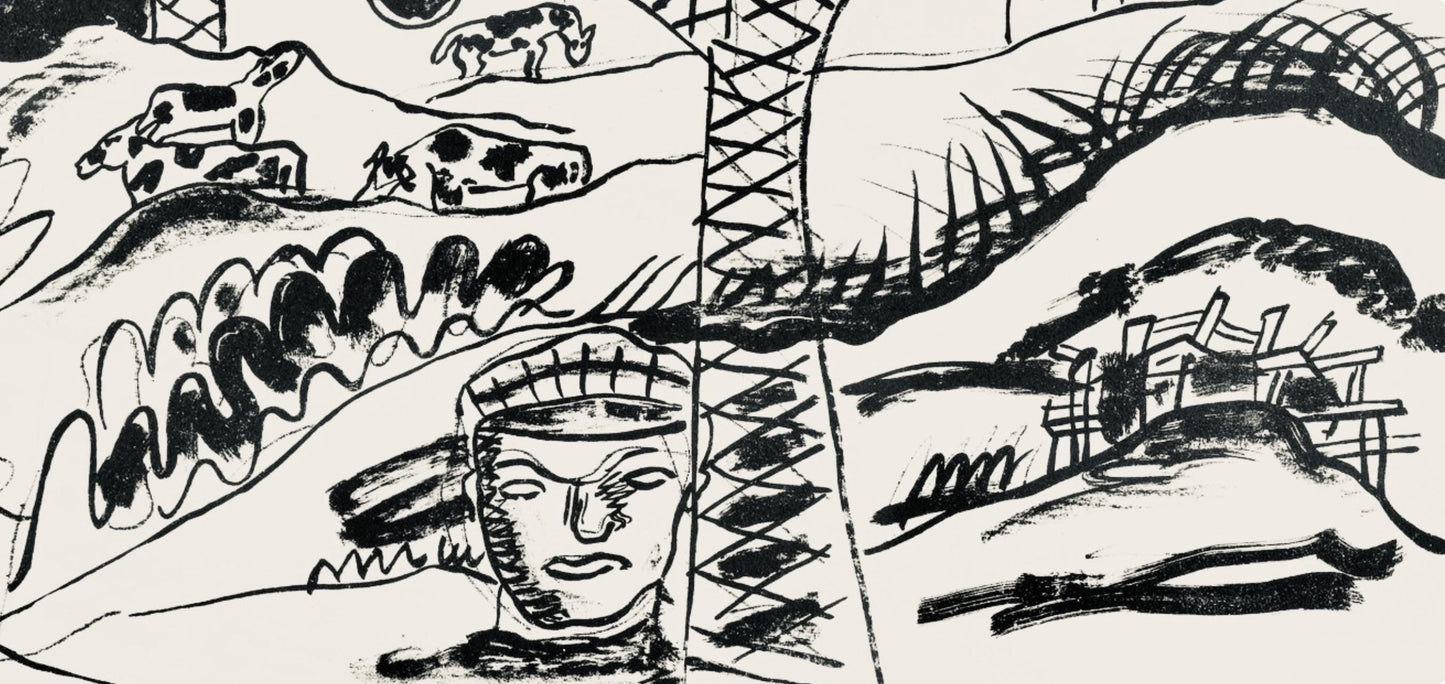 Fernand Lger, Composition, Cirque, Lithographies Originales, Lithograph