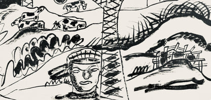 Fernand Lger, Composition, Cirque, Lithographies Originales, Lithograph