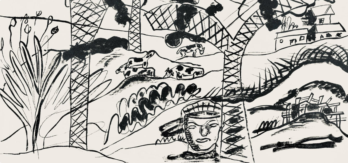 Fernand Lger, Composition, Cirque, Lithographies Originales, Lithograph