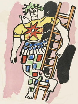 Fernand Lger, Composition, Cirque, Lithographies Originales, Lithograph