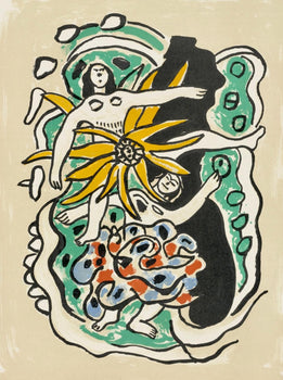 Fernand Lger, Composition, Cirque, Lithographies Originales, Lithograph