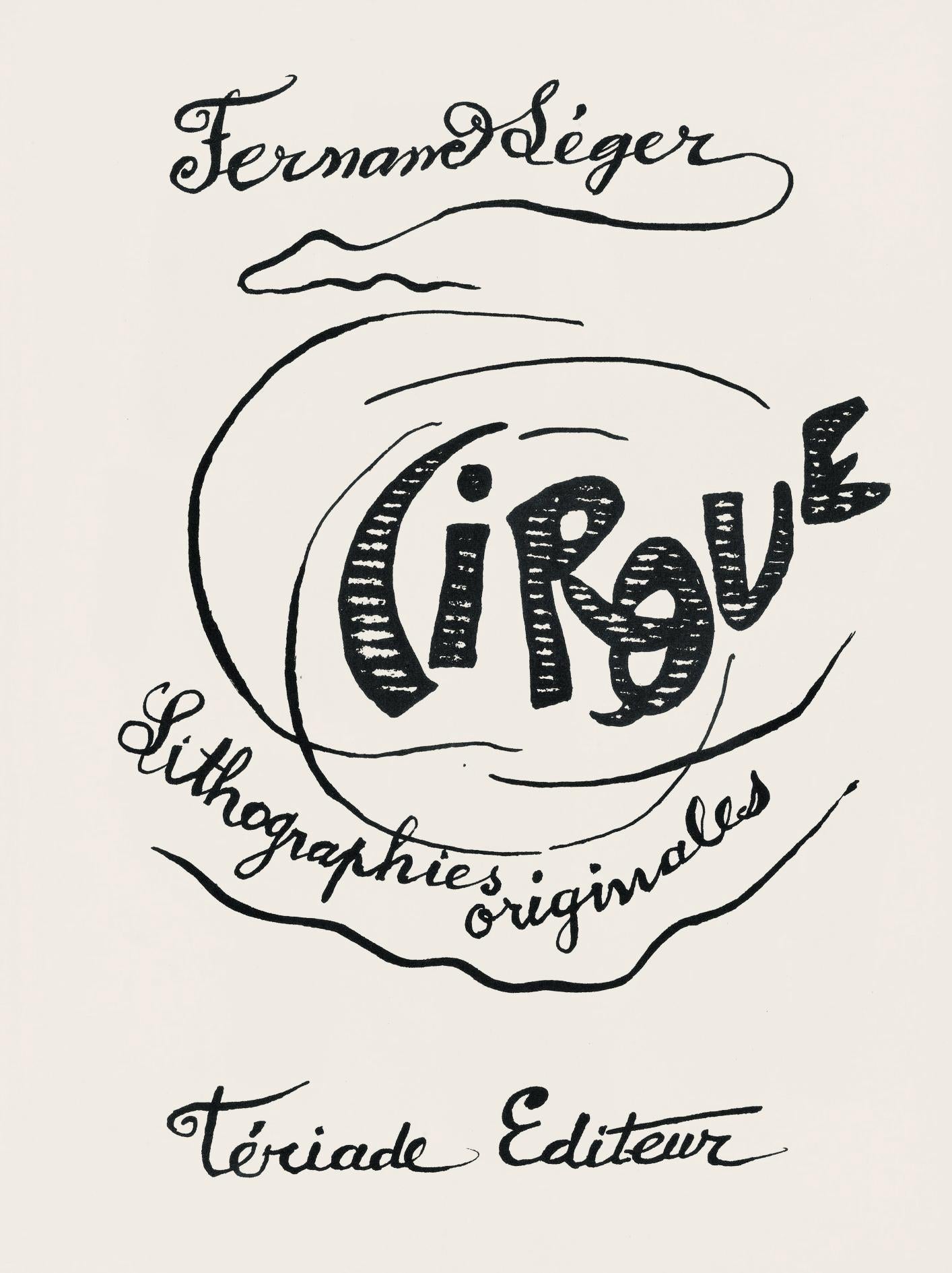 Fernand Lger, Composition, Cirque, Lithographies Originales, Lithograph