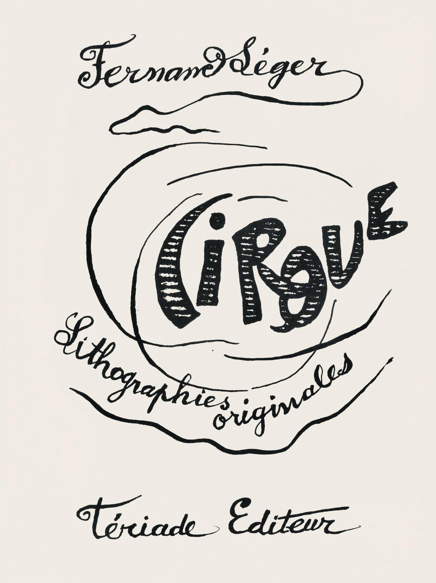 Fernand Lger, Composition, Cirque, Lithographies Originales, Lithograph