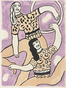 Fernand Lger, Composition, Cirque, Lithographies Originales, Lithograph