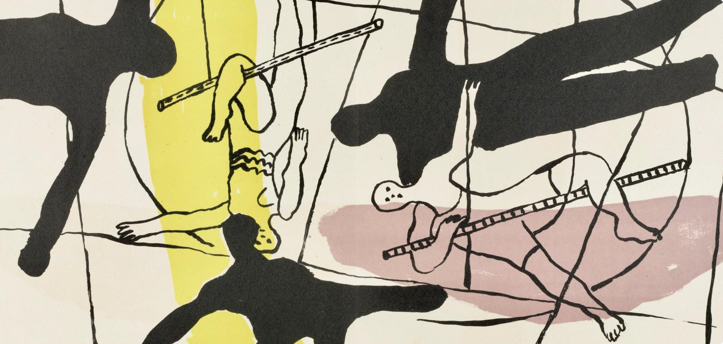 Fernand Lger, Composition, Cirque, Lithographies Originales, Lithograph