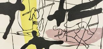 Fernand Lger, Composition, Cirque, Lithographies Originales, Lithograph