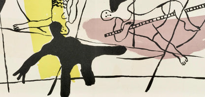 Fernand Lger, Composition, Cirque, Lithographies Originales, Lithograph