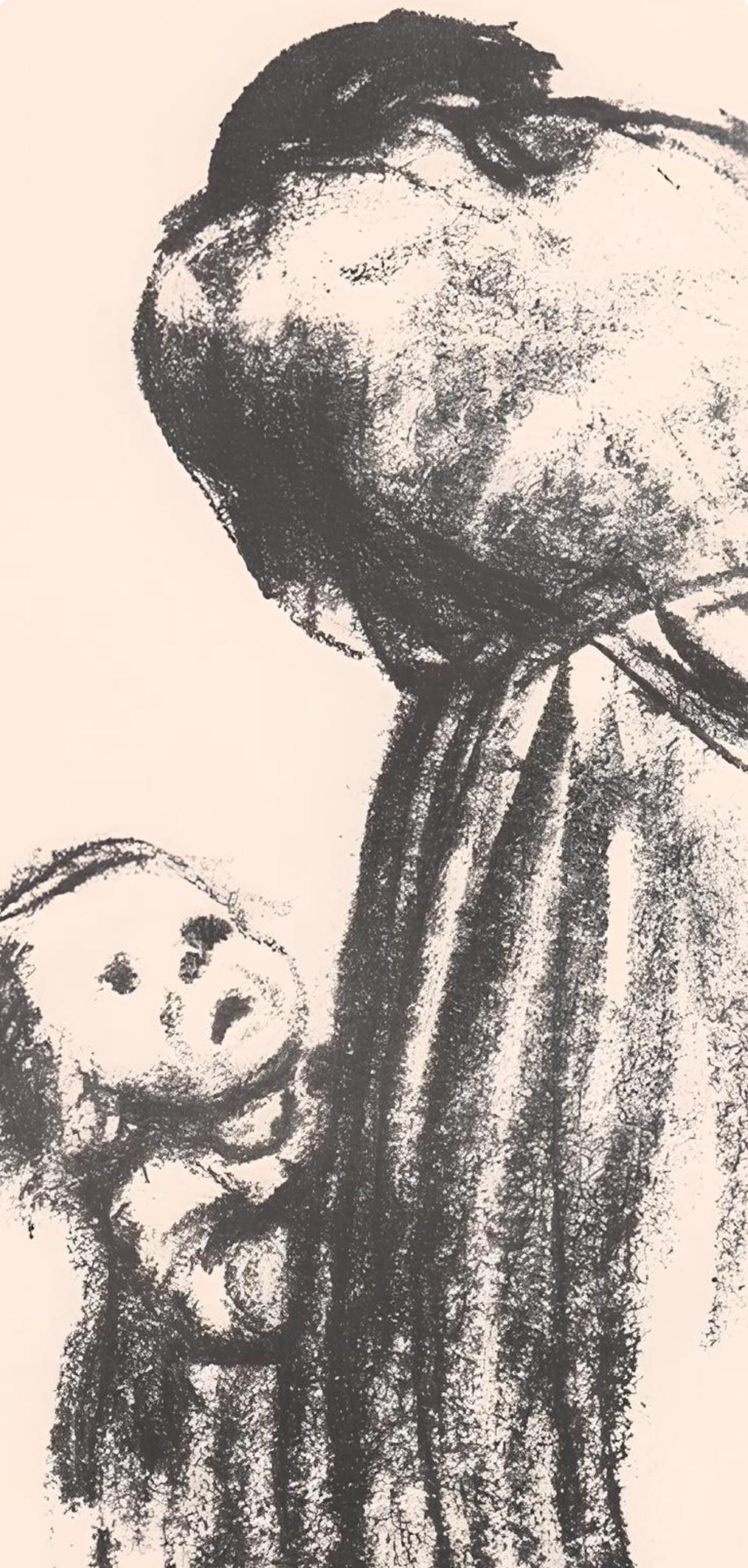 Kthe Kollwitz, Bread! (Brot!), Lithograph