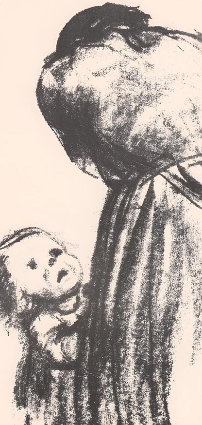 Kthe Kollwitz, Bread! (Brot!), Lithograph