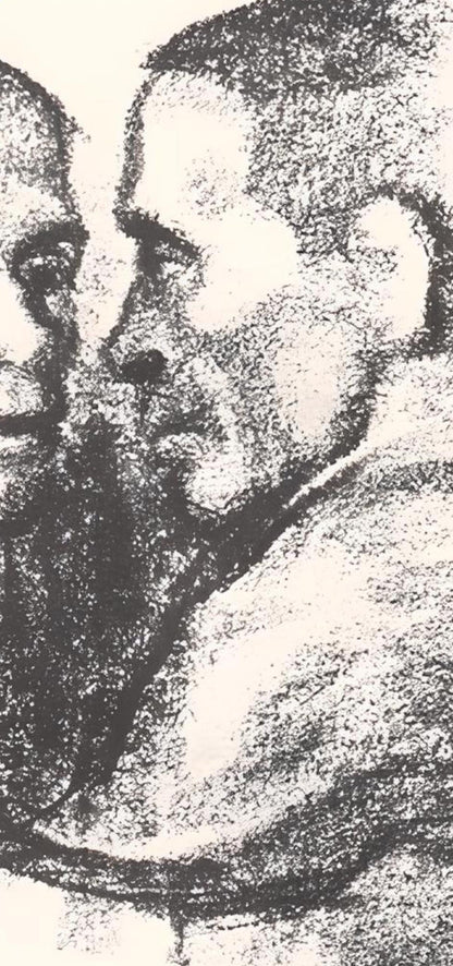 Kthe Kollwitz, Brotherhood (Verbrderung), Lithograph