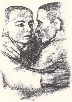 Kthe Kollwitz, Brotherhood (Verbrderung), Lithograph