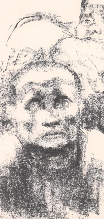 Kthe Kollwitz, Prisoners Listening To Music (Gefangene Musik Hrend), Lithograph