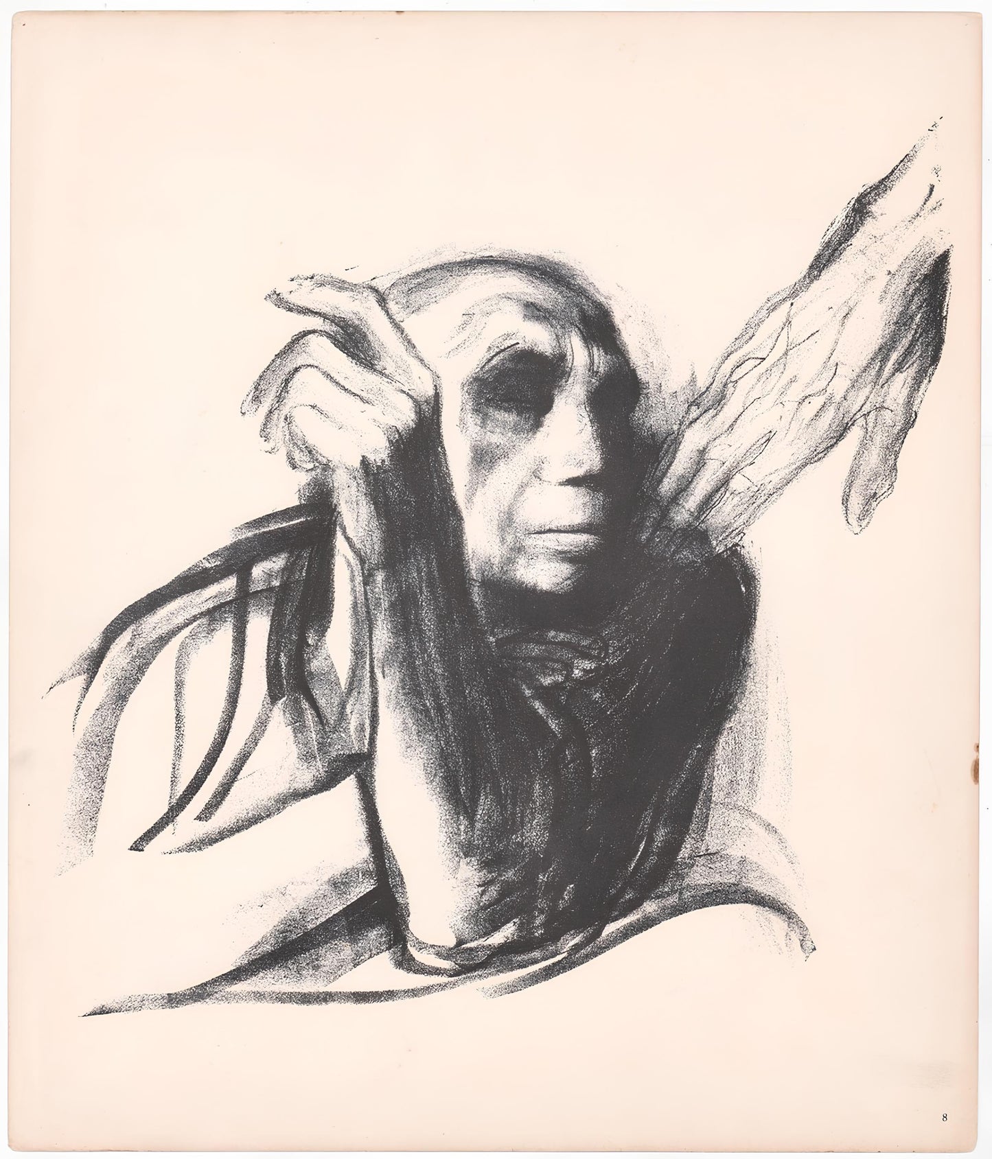 Kthe Kollwitz, Call Of Death (Ruf Des Todes), Lithograph